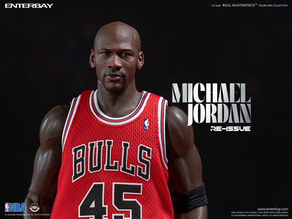 NBA Collection Real Masterpiece Actionfigur 1/6 Michael Jordan I'm Back Edition Limited 30 cm - Enterbay Action Figures