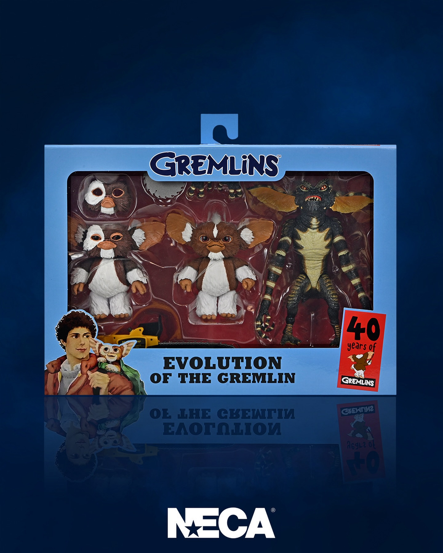 Gremlins: Evolution of the Gremlin: 40th Anniversary Box Set: 7" Action Figure Set