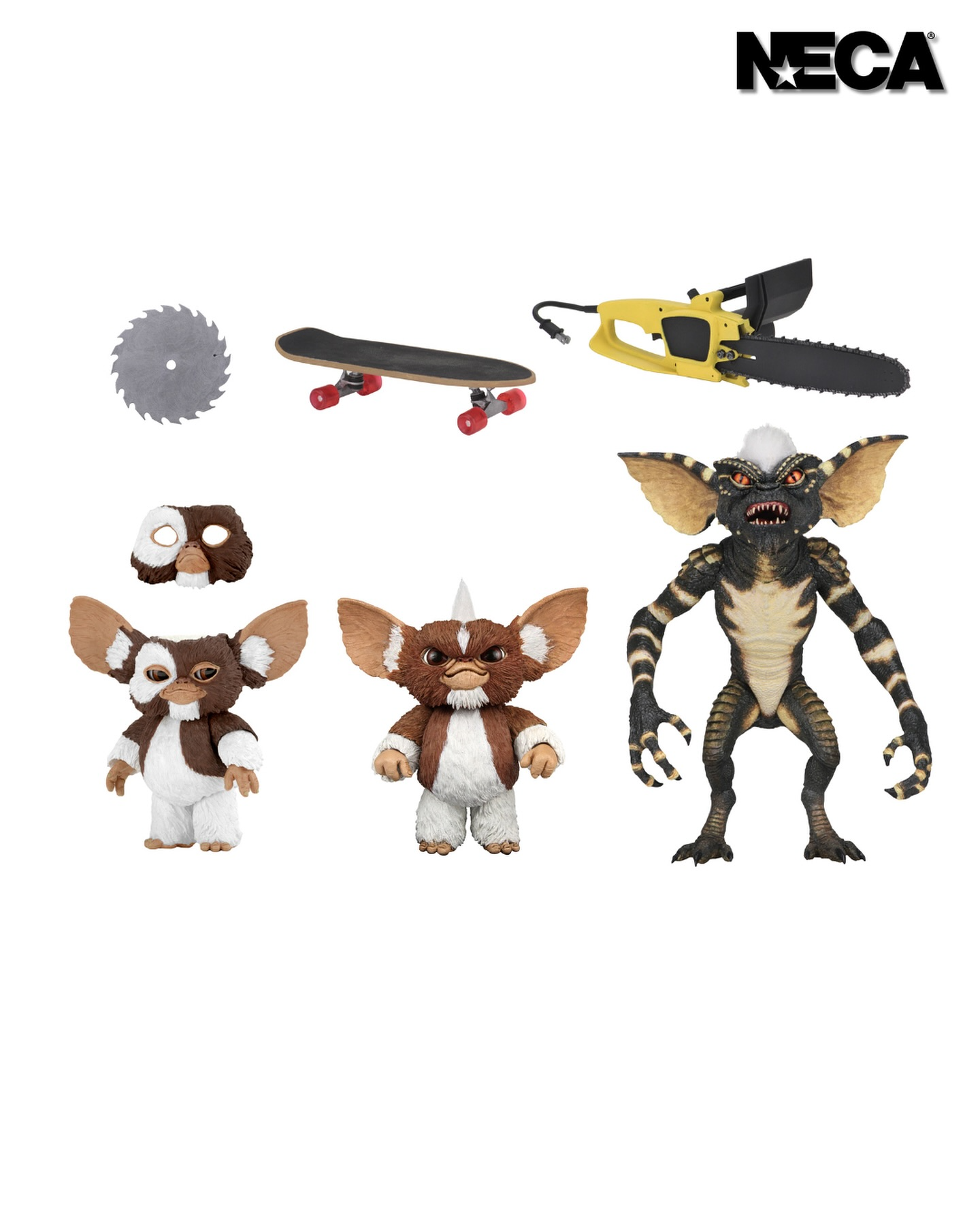 Gremlins: Evolution of the Gremlin: 40th Anniversary Box Set: 7" Action Figure Set