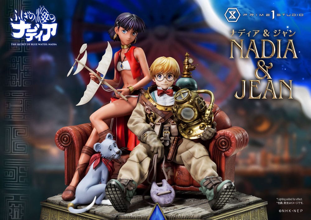 Nadia: The Secret of Blue Water Concept Masterline Series Statue 1/6 Nadia & Jean 35 cm - Prime 1 Studio Statues