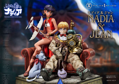 Nadia: The Secret of Blue Water Concept Masterline Series Statue 1/6 Nadia & Jean Bonus Ver. 35 cm - Prime 1 Studio Statues