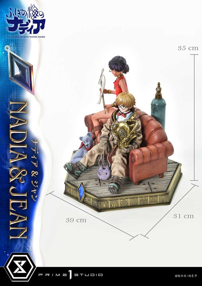 Nadia: The Secret of Blue Water Concept Masterline Series Statue 1/6 Nadia & Jean Bonus Ver. 35 cm - Prime 1 Studio Statues