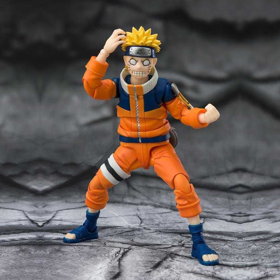 Naruto S.H.Figuarts Action Figure Naruto Uzumaki The No.1 Most Unpredictable Ninja Reissue 15 cm - Bandai Tamashii Nations Action figures