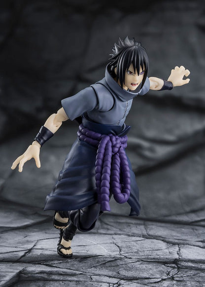 Naruto S.H.Figuarts Action Figure Sasuke Uchiha Solitary Shinobi 15 cm - Bandai Tamashii Nations Action figures