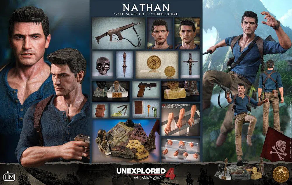 Nathan: Unexplored 4 Figure Limtoys