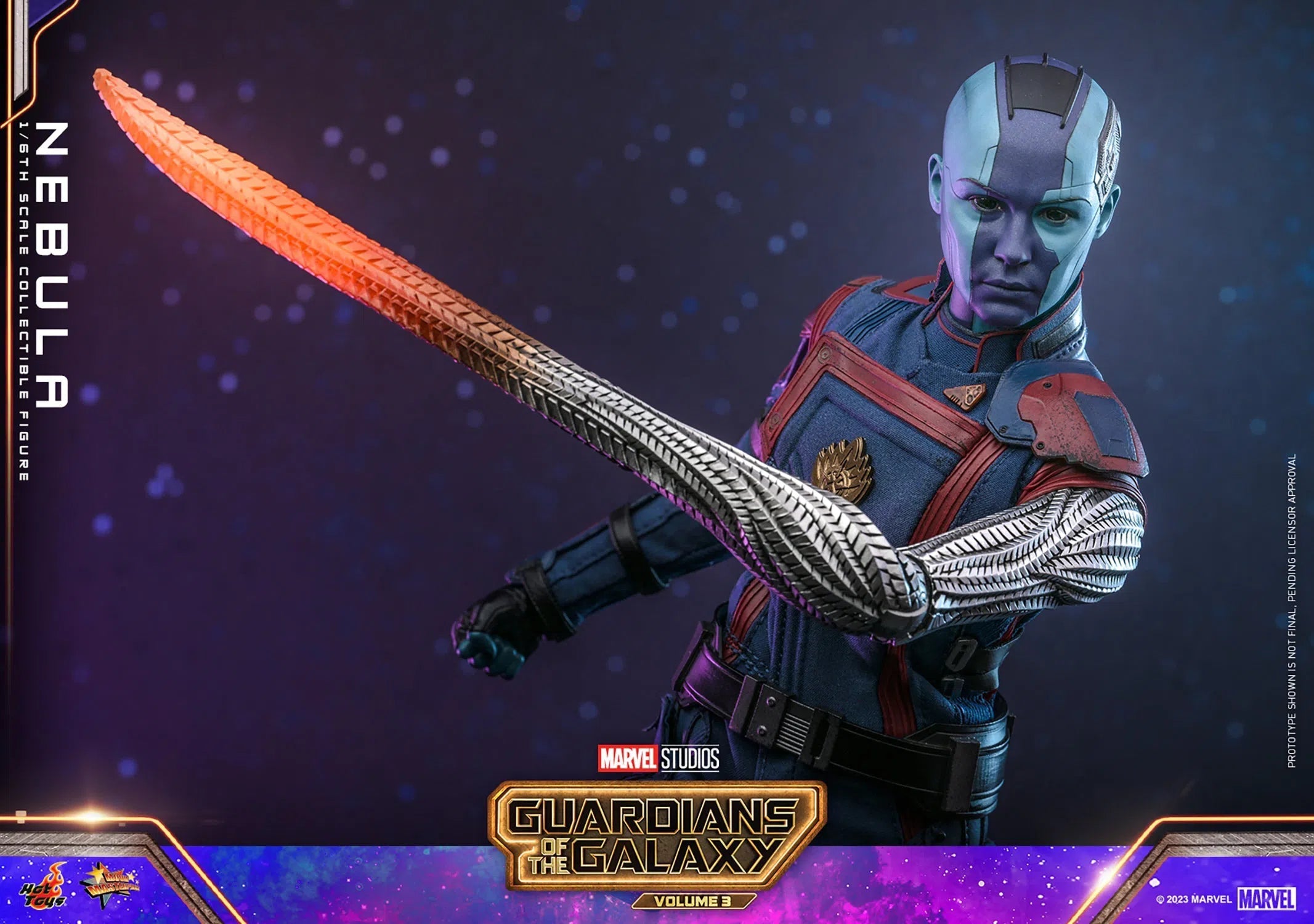 Nebula: Guardians Of The Galaxy Vol.3: Marvel Hot Toys