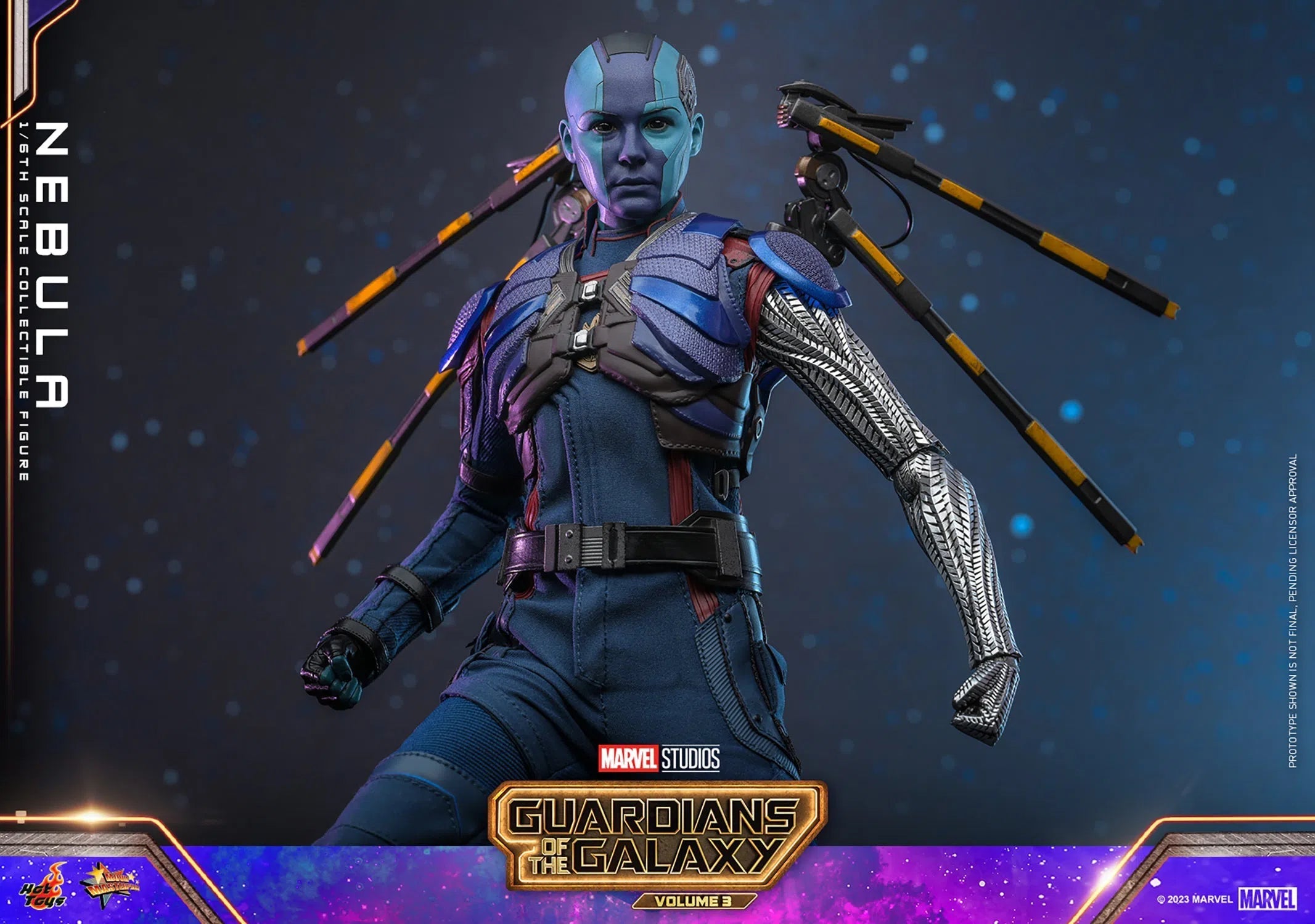 Nebula: Guardians Of The Galaxy Vol.3: Marvel Hot Toys