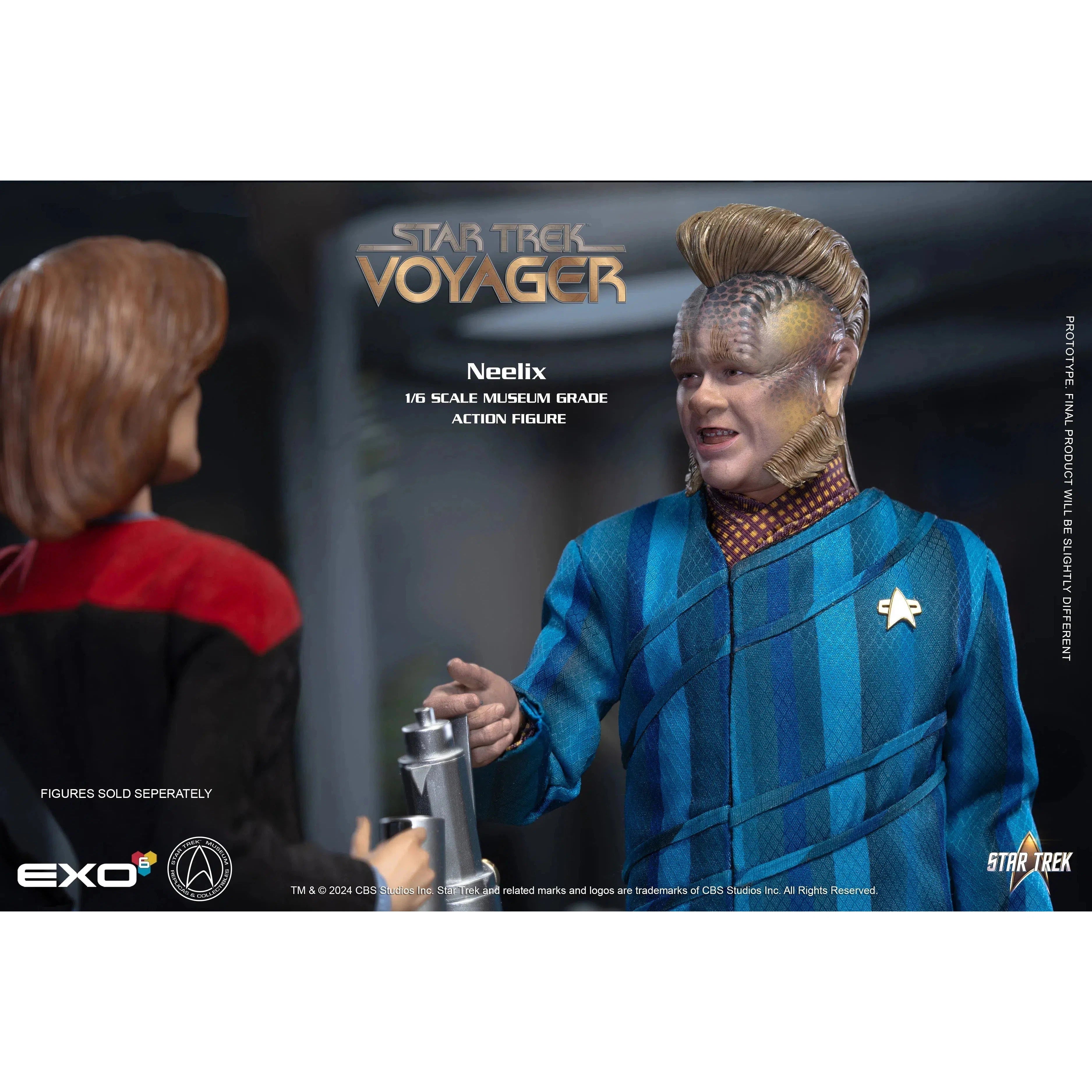 Neelix: Star Tek: Voyager: Sixth Scale Figure: Exo-6 EXO-6