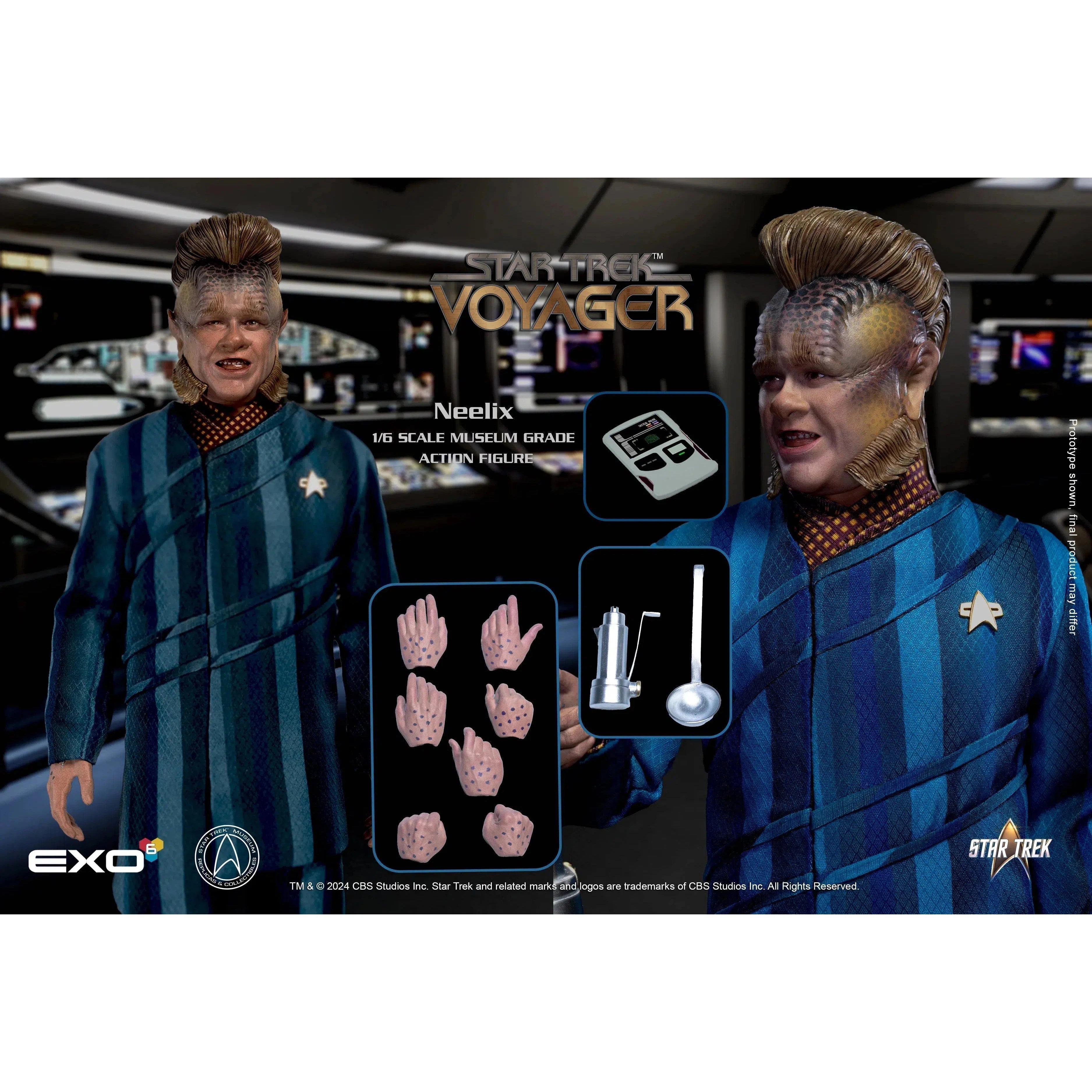 Neelix: Star Tek: Voyager: Sixth Scale Figure: Exo-6 EXO-6