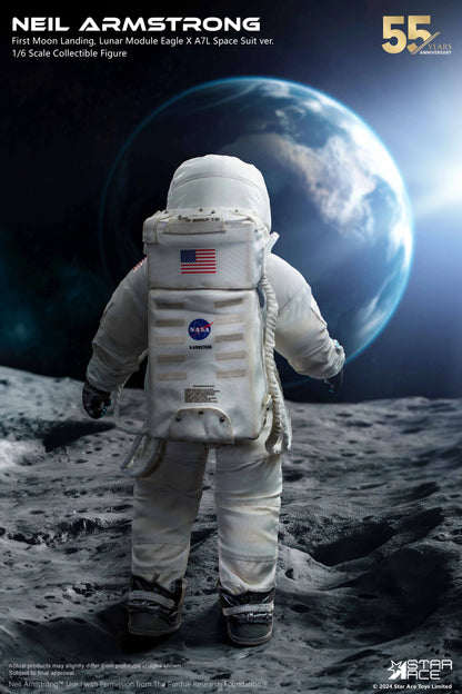 Neil Armstrong: Moon Landing: Deluxe: Sixth Scale Figure - Star Ace Action Figure