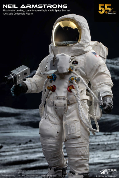 Neil Armstrong: Moon Landing: Deluxe: Sixth Scale Figure - Star Ace Action Figure