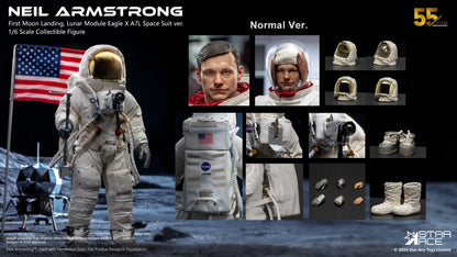 Neil Armstrong: Moon Landing: Standard: Sixth Scale Figure Star Ace