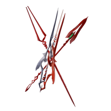 Neon Genesis Evangelion Metal Build Accessory Set 3 Spears Set for Eva 30th with the Spear Another Color - Bandai Tamashii Nations Action Figures