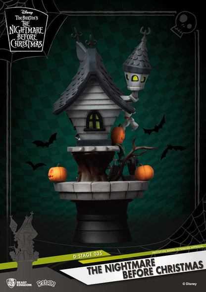 Nightmare before Christmas: Jack's Haunted House: D-Stage Diorama - Beast Kingdom Toys Statue