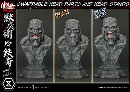 Ninja Scroll Ultimate Premium Masterline Series Statue 1/4 Jubei Versus Tessai Deluxe Bonus Version 101 cm - Prime 1 Studio Statues