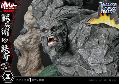 Ninja Scroll Ultimate Premium Masterline Series Statue 1/4 Jubei Versus Tessai Deluxe Bonus Version 101 cm - Prime 1 Studio Statues