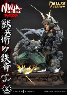 Ninja Scroll Ultimate Premium Masterline Series Statue 1/4 Jubei Versus Tessai Deluxe Bonus Version 101 cm - Prime 1 Studio Statues