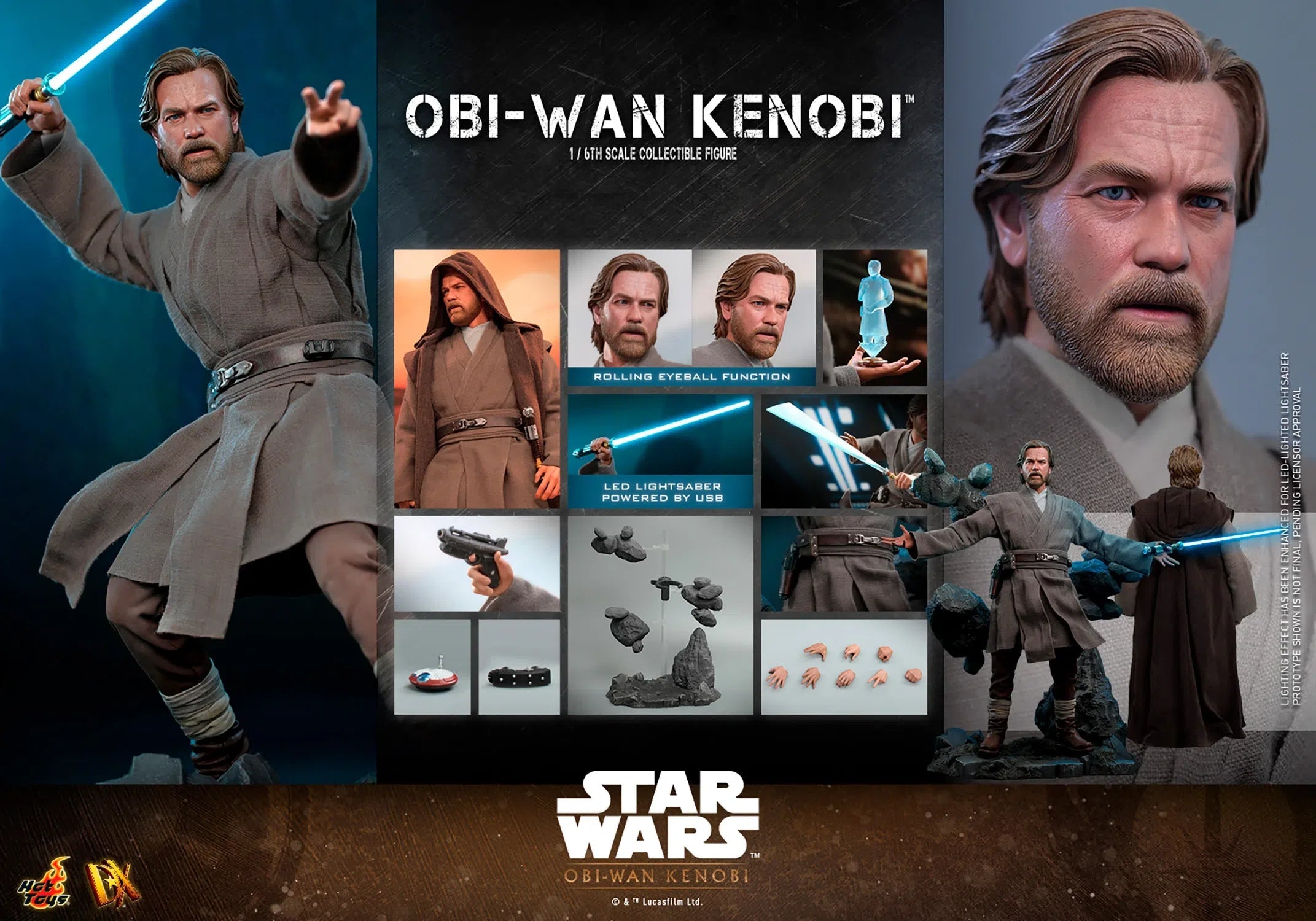 Obi-Wan Kenobi: Star Wars: Obi-Wan Kenobi: DX26 Hot Toys