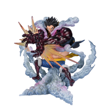 One Piece FiguartsZERO PVC Statue Monkey D. Luffy Gear 4 Leo Bazooka Reissue - Bandai Tamashii Nations Statue