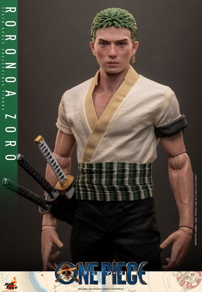One Piece (Netflix): Roronoa Zoro: 1/6 Scale Action Figure - Hot Toys Action Figure