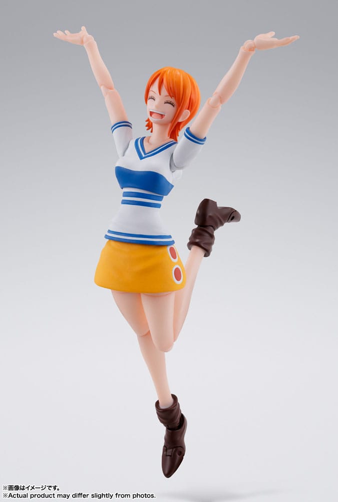 One Piece S.H. Figuarts Action Figure Nami Romance Dawn 14 cm - Bandai Tamashii Nations Action Figures