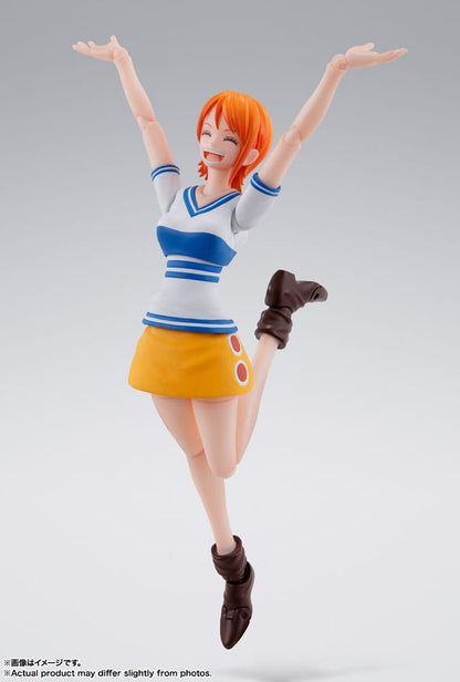 One Piece S.H. Figuarts Action Figure Nami Romance Dawn 14 cm - Bandai Tamashii Nations Action Figures