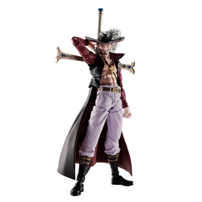 One Piece S.H.Figuarts Action Figure Dracule Mihawk Hawkeye - Bandai Tamashii Nations Action Figures