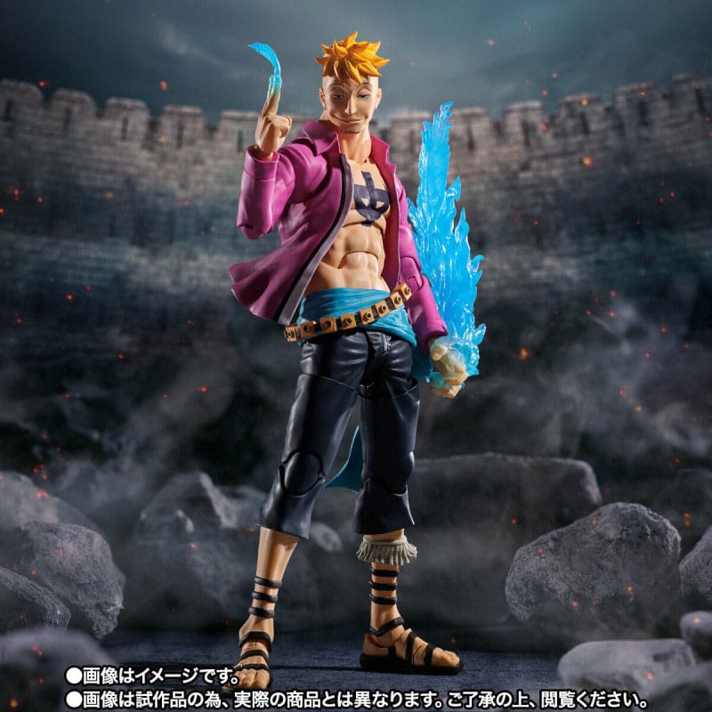 One Piece S.H.Figuarts Action Figure Marco Marineford - Bandai Tamashii Nations Action Figure