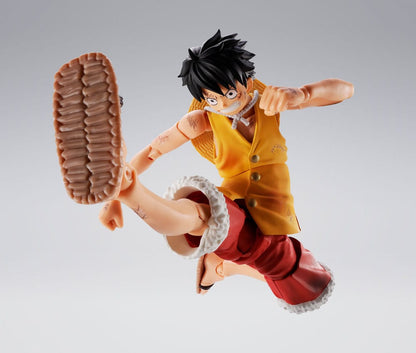 One Piece S.H.Figuarts Action Figure Monkey D. Luffy Marineford 15 cm - Bandai Tamashii Nations Action Figures