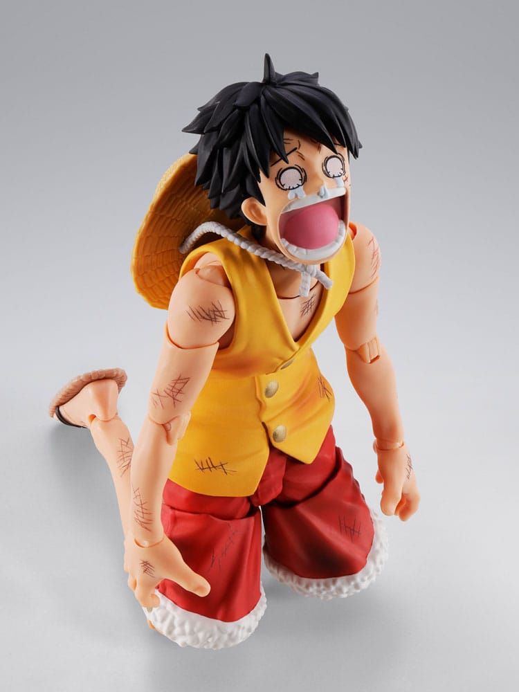 One Piece S.H.Figuarts Action Figure Monkey D. Luffy Marineford 15 cm - Bandai Tamashii Nations Action Figures