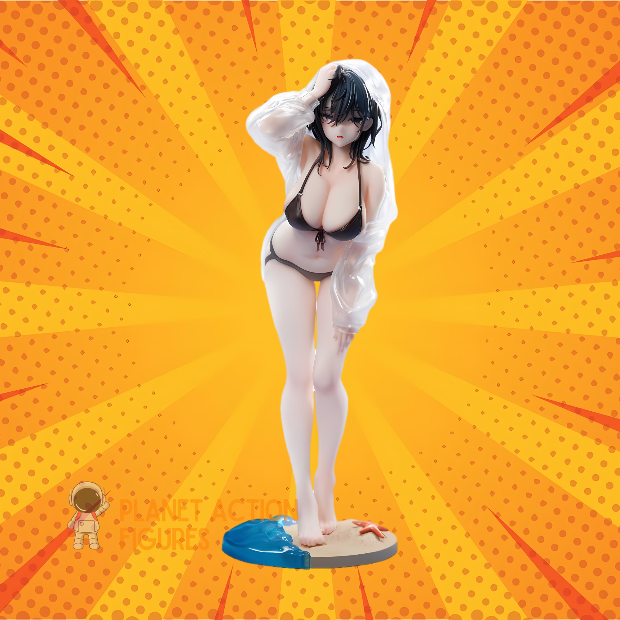 Original Character Statue: Yokoyama Ishimi-Summer echoes: 1/6: 29 cm Animester