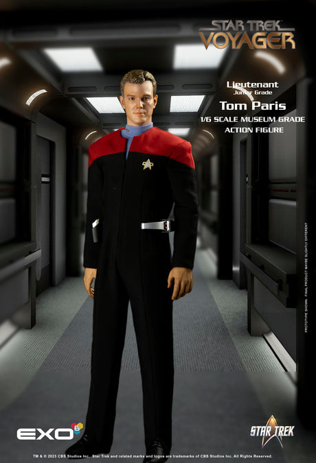 Lieutenant Tom Paris: Star Trek: Voyager: Exo-6: Sixth Scale-EX0-6