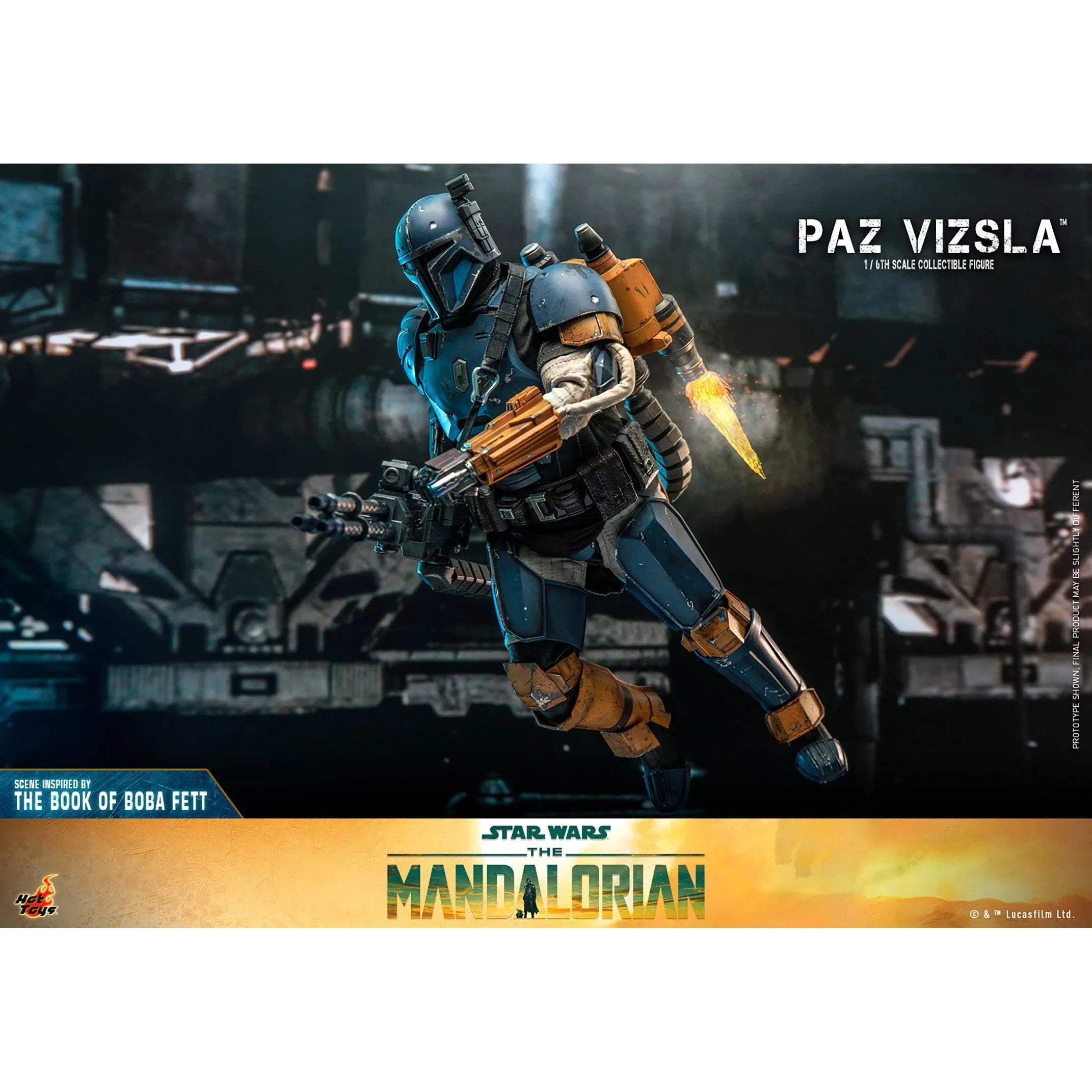 Paz Vizsla: Star Wars: The Mandalorian Hot Toys