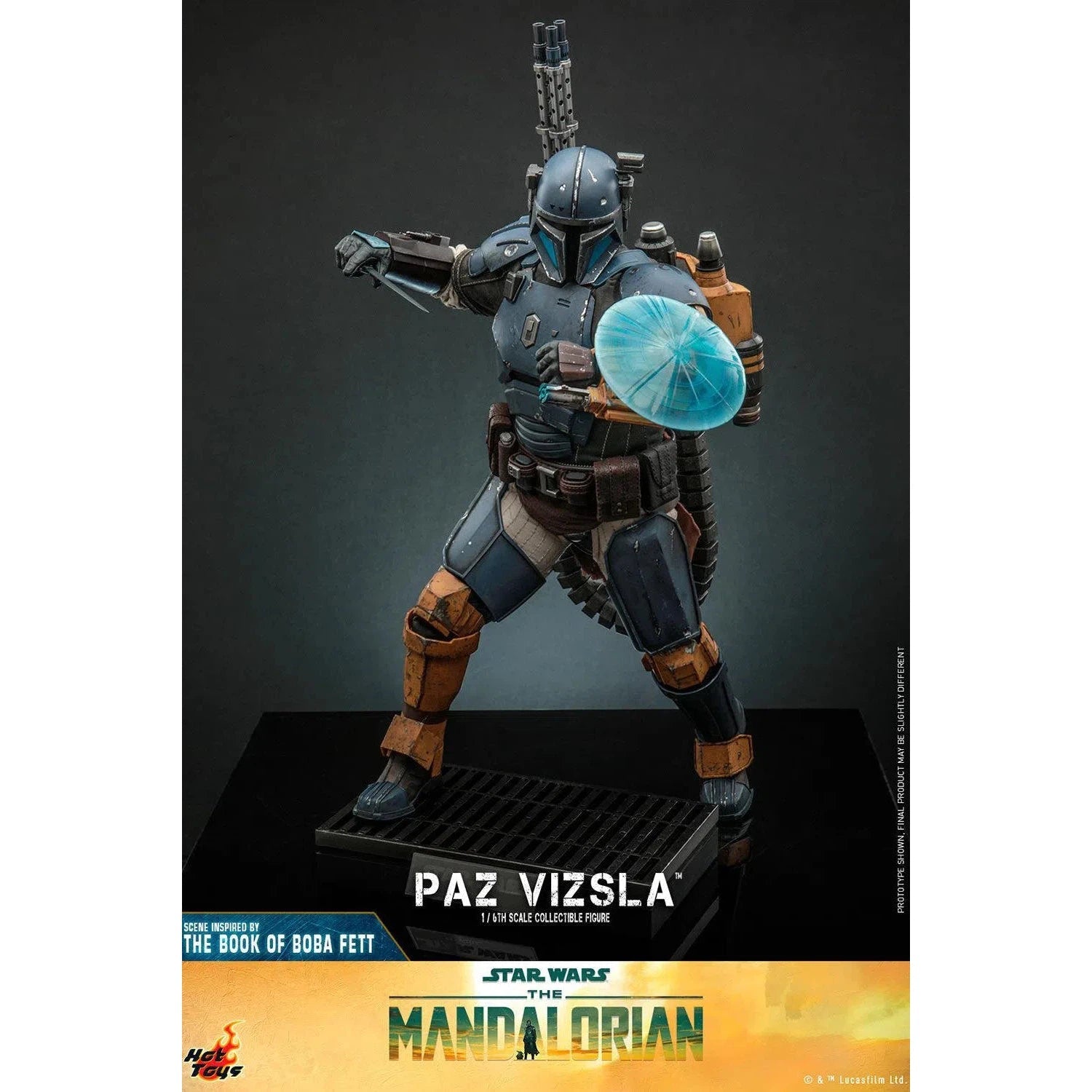 Paz Vizsla: Star Wars: The Mandalorian Hot Toys