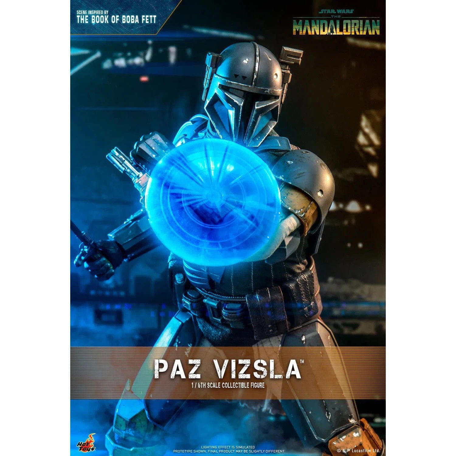 Paz Vizsla: Star Wars: The Mandalorian Hot Toys