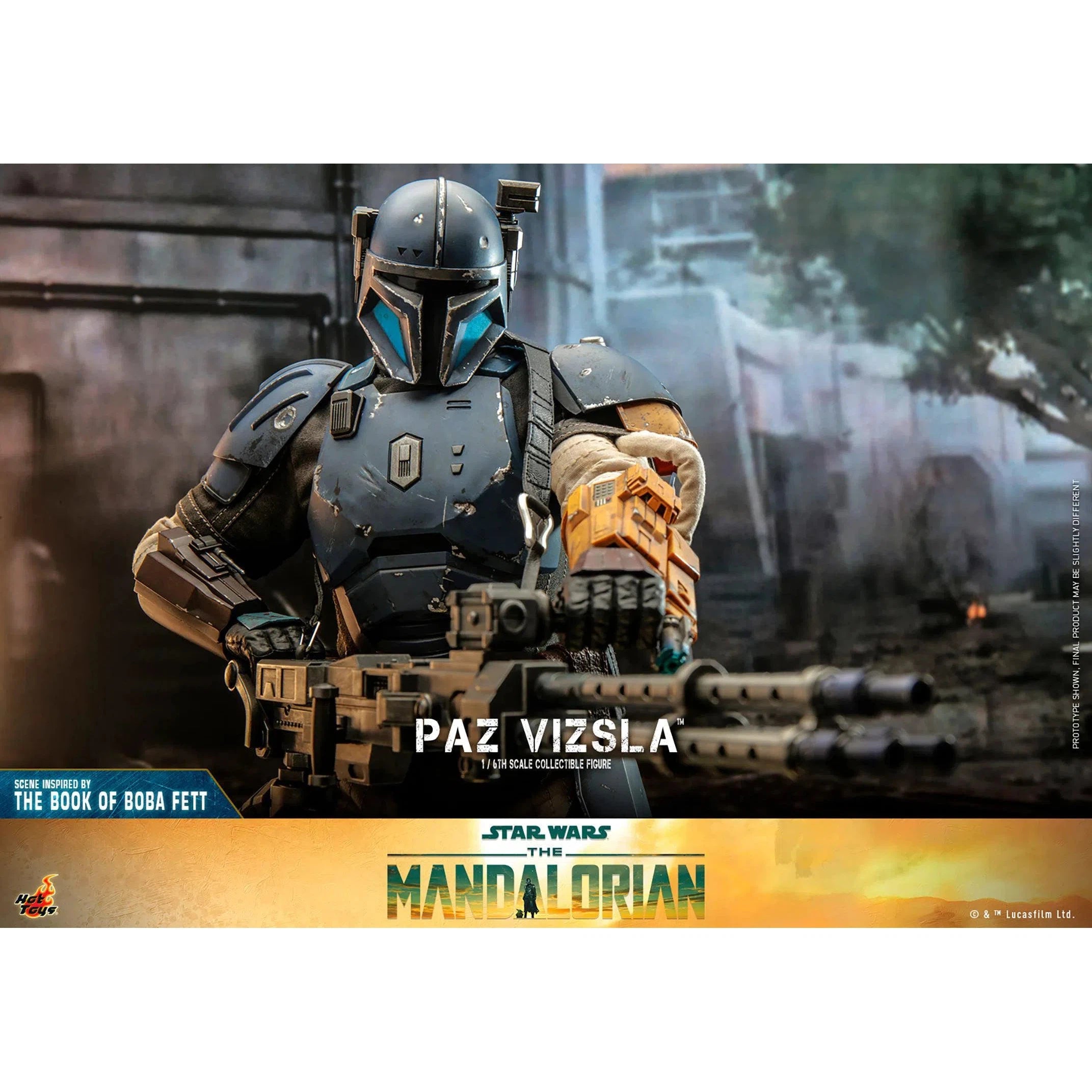 Paz Vizsla: Star Wars: The Mandalorian Hot Toys