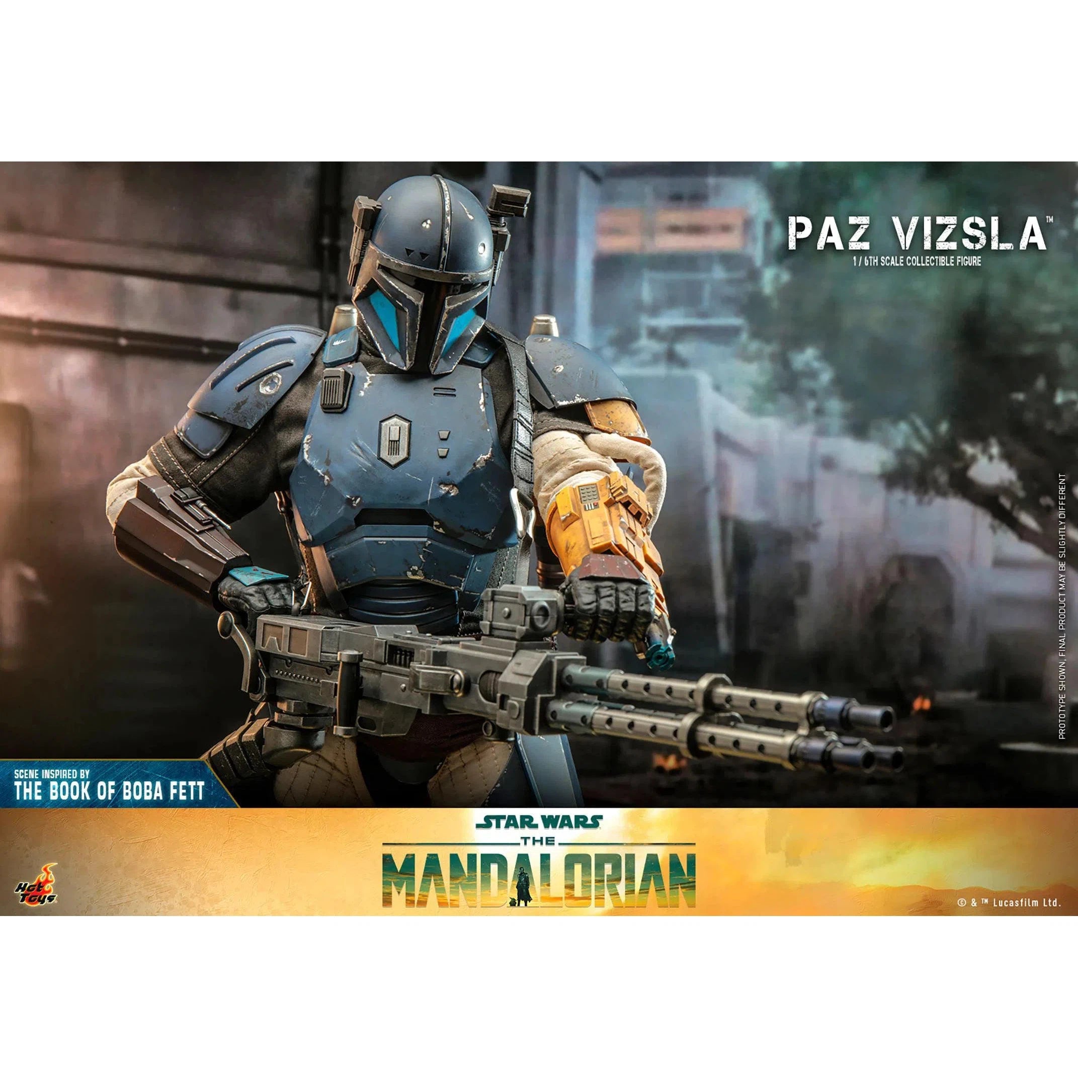 Paz Vizsla: Star Wars: The Mandalorian Hot Toys