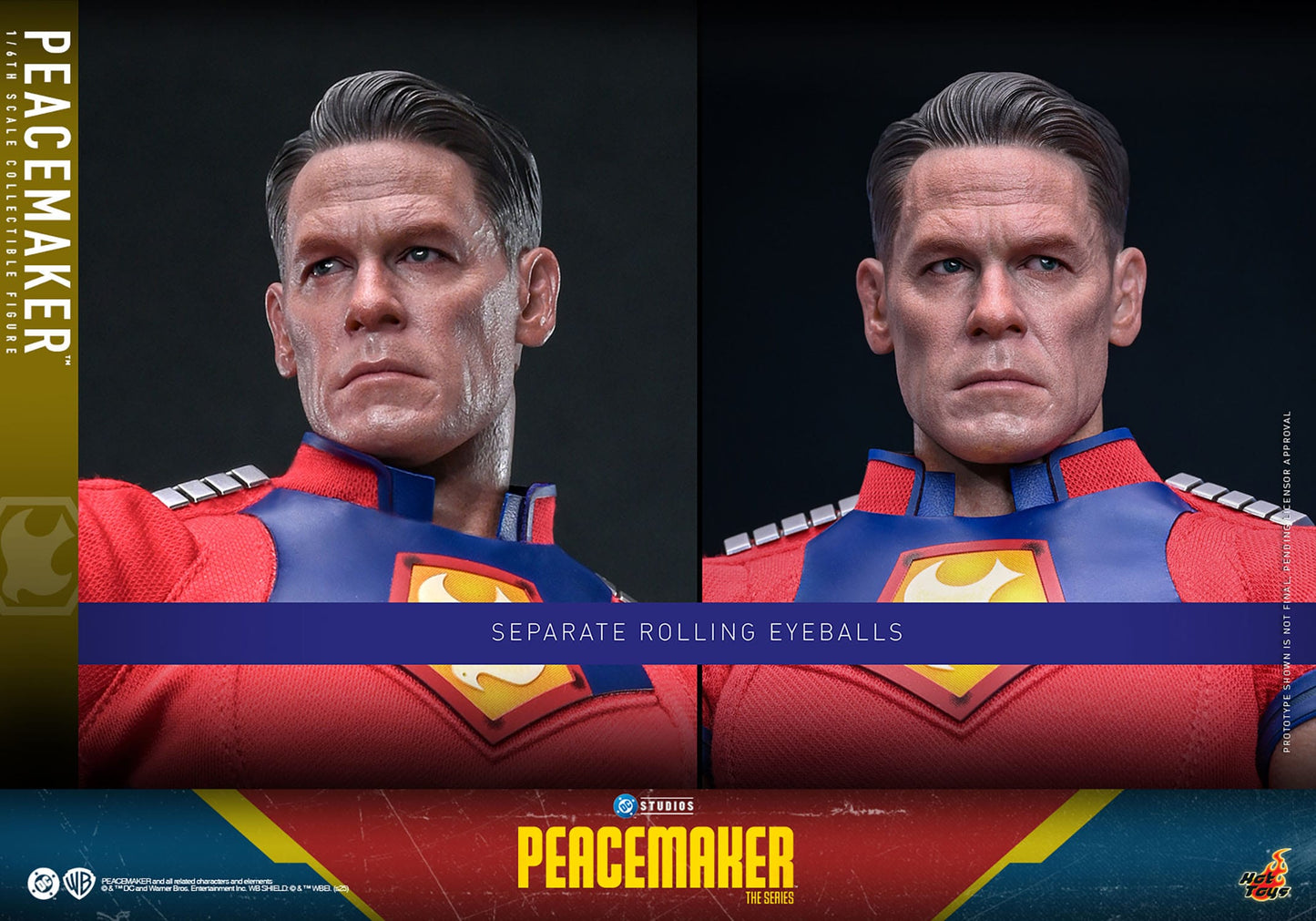 Peacemaker: Peacemaker (Season 2): 1/6th - Hot Toys Action Figures