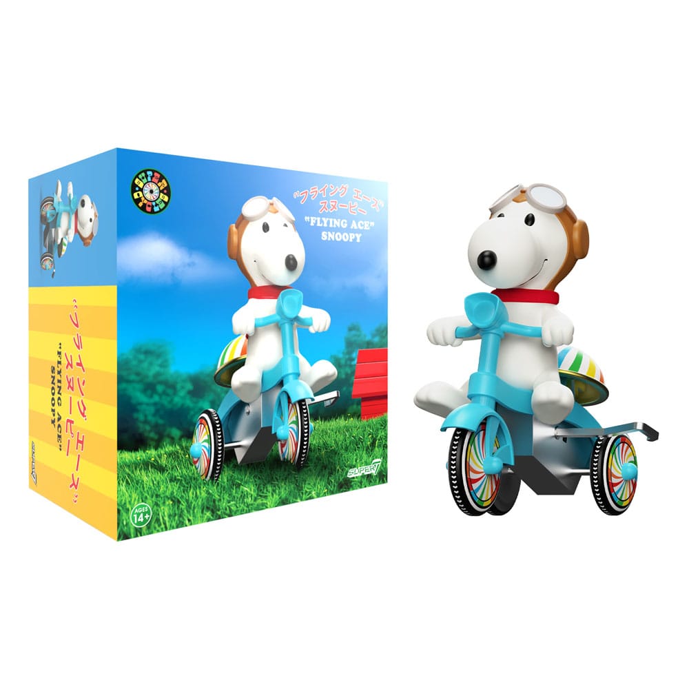 Peanuts Super Cycles Action Figure Snoopy Flying Ace 13 cm - Super7 Action Figures