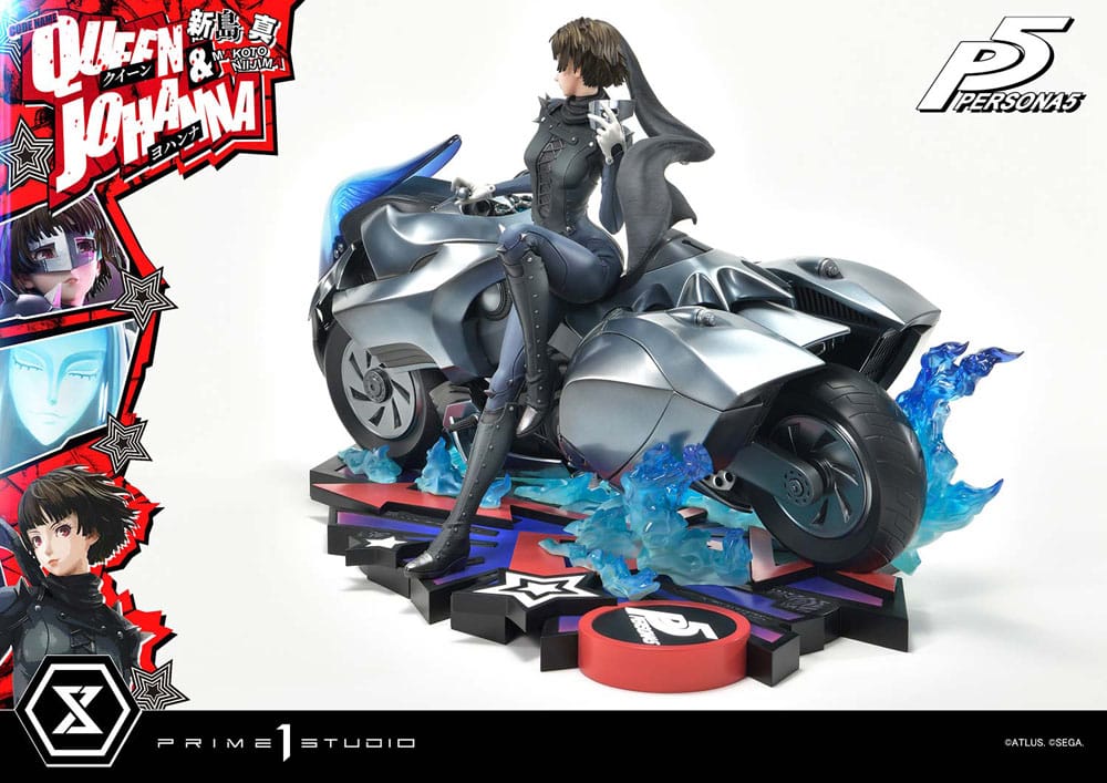 Persona 5 Premium Masterline Series Statue 1/4 Makoto Niijima "Queen" & Johanna Bonus Version 42 cm - Prime 1 Studio Statues