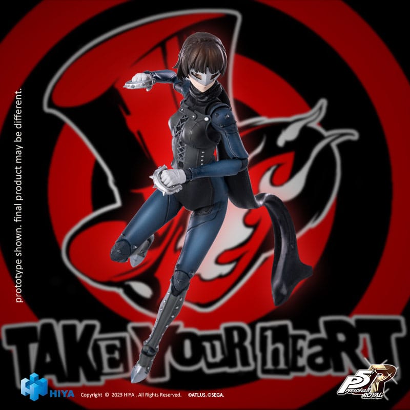 Persona 5: Royal: Royal Queen: Exquisite Basic: Action Figure - Hiya Toys Action Figure