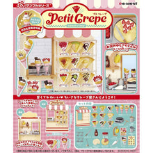 Petite Sample Mini Figures Petite Crepe Display Box Qty 3 - Re-Ment Mini Figures