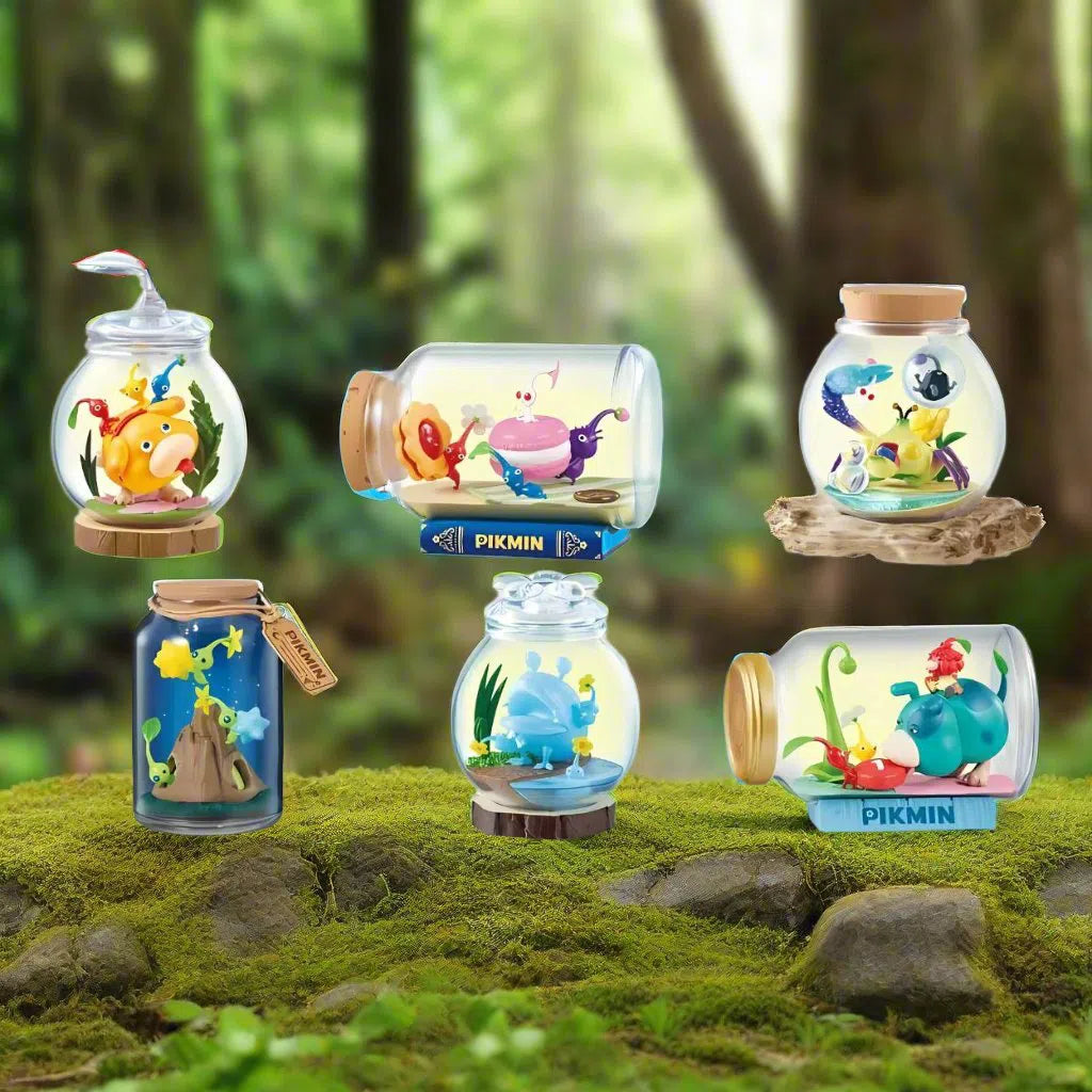 Pikmin: Terrarium Collection 2: Mini Figures 6 Pack: Full Wave Re-Ment