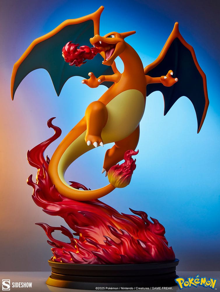 Pokémon: Charizard: Statue - Sideshow Collectibles Statue