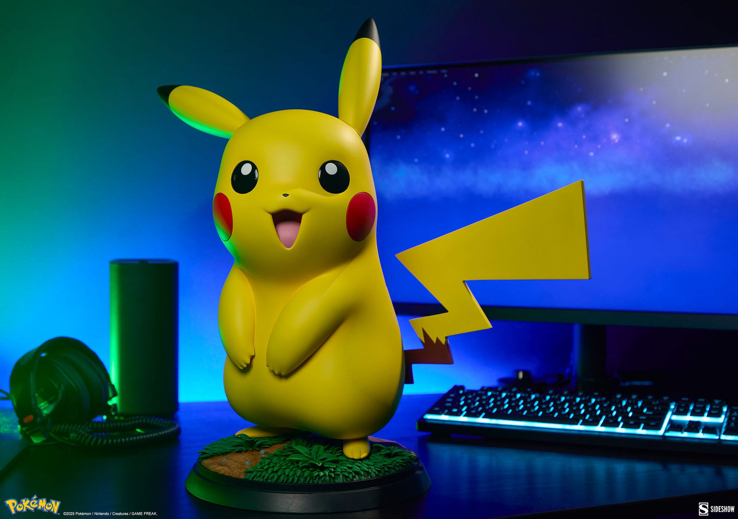 Pokemon: Pikachu: Life-Sized Statue - Sideshow Collectibles Statue