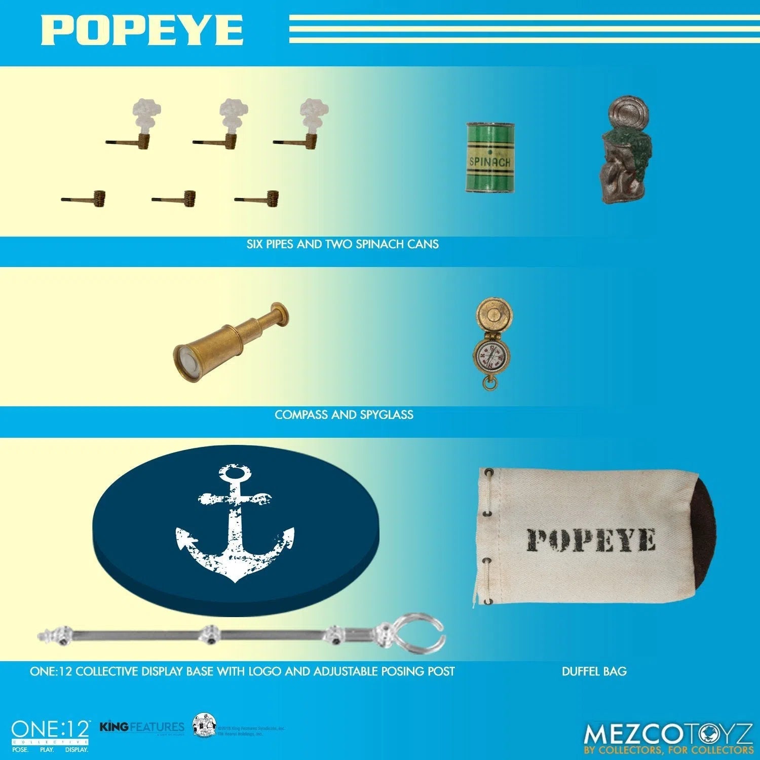 Popeye: One:12 Collective Mezco