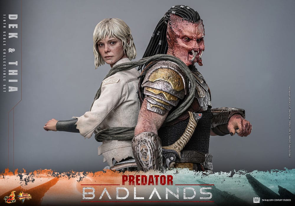 Predator: Badlands Movie Masterpiece Action Figure 1/6 Dek & Thia 30 cm - Hot Toys Action Figures