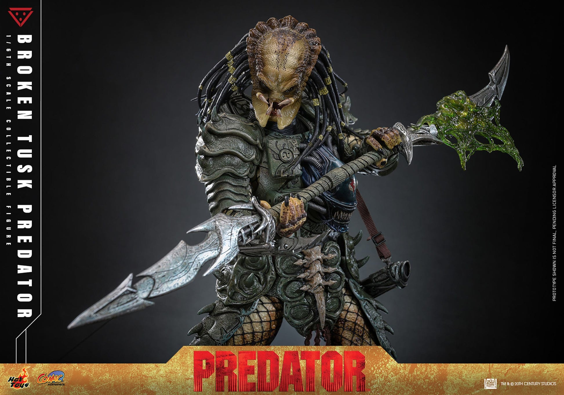 Predator: Broken Tusk Predator: 1/6th - Hot Toys Action Figures