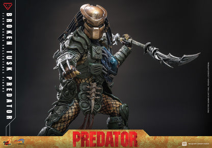Predator: Broken Tusk Predator: 1/6th - Hot Toys Action Figures