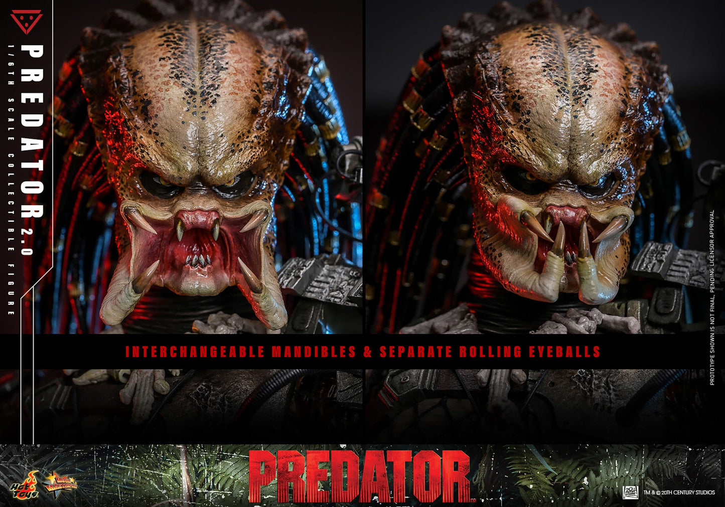 Predator: Predator 2.0: 1/6th - Hot Toys Action Figures